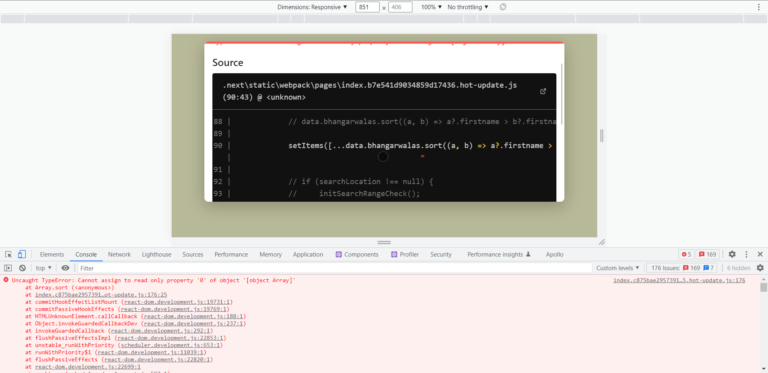 How to fix Uncaught TypeError: Cannot assign to read only property '0 ...