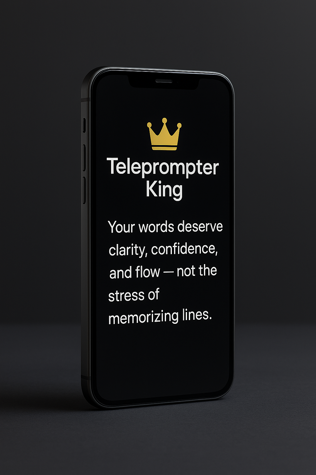 Telepromp King: Speak Confidently. Present Powerfully.